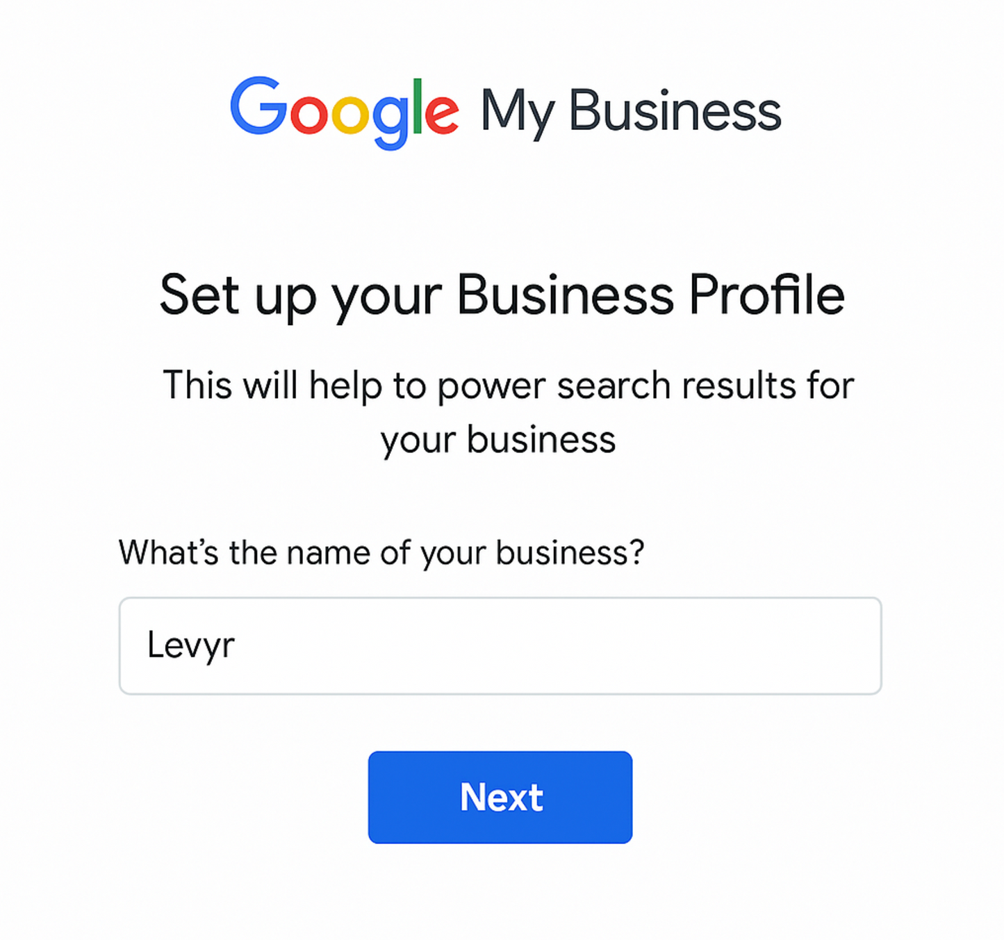 GMB Setup And Management